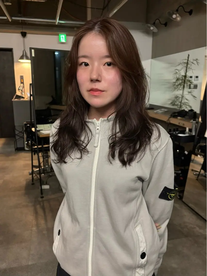 【✨大人気✨】透明感ケアカラー+最新トリーメントの写真