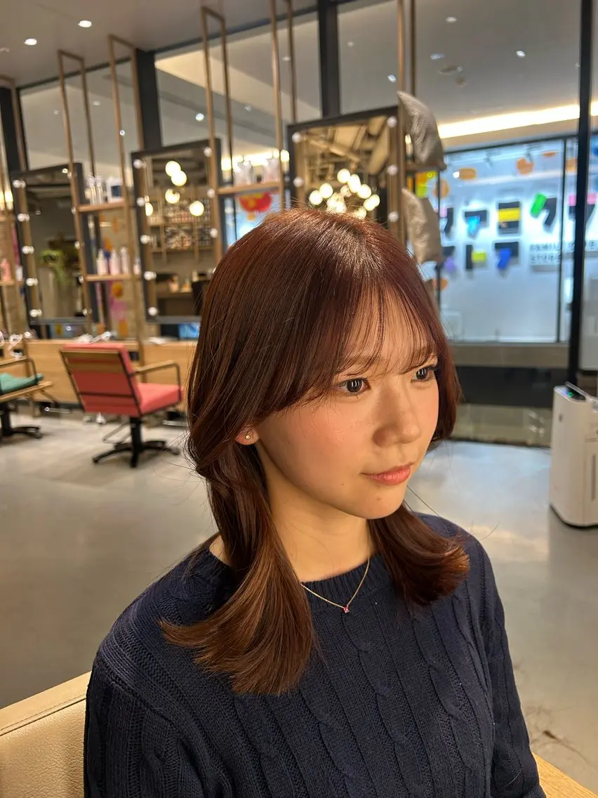 ミディアム Hotaru/梅田 /茶屋町のヘアスタイル