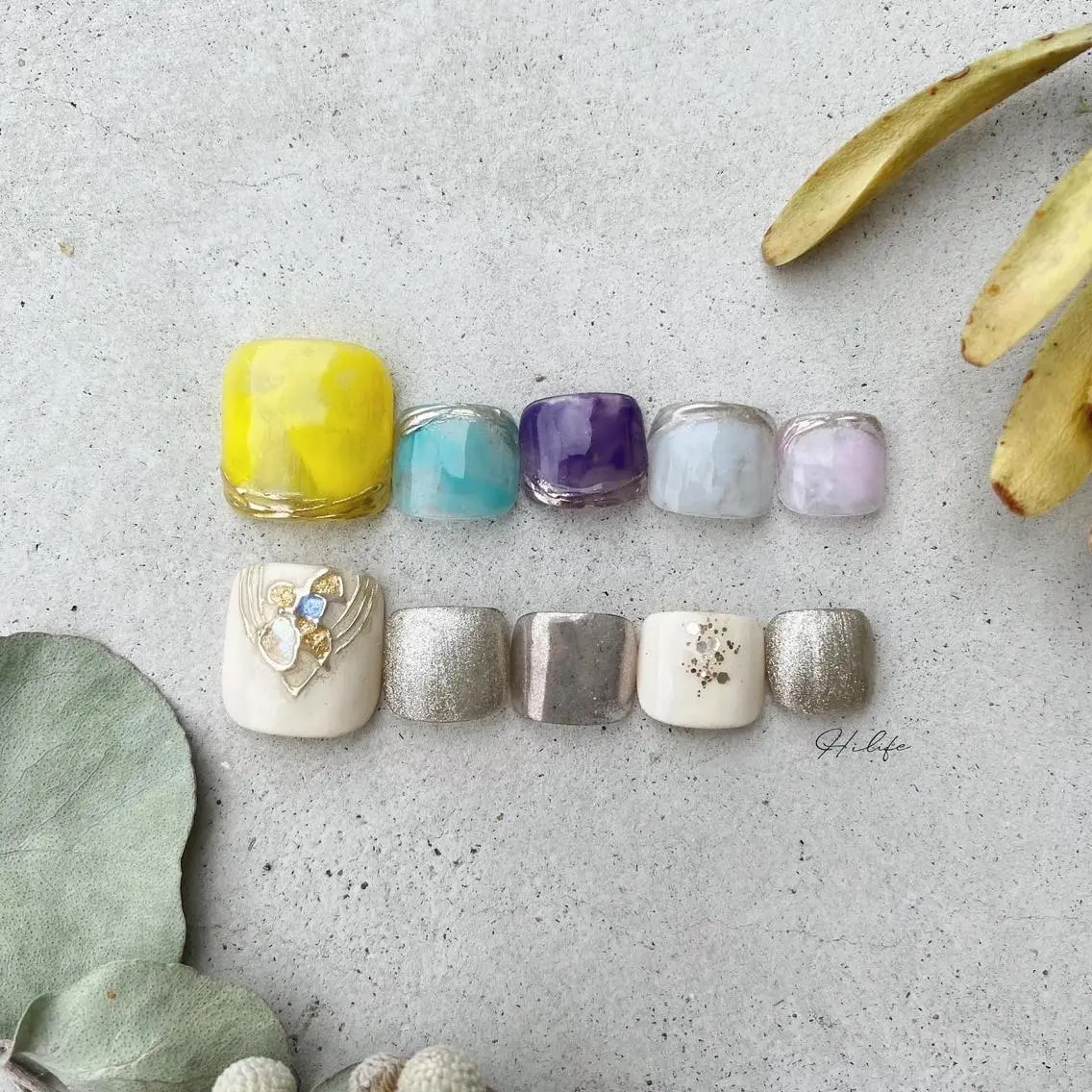 ネイル フットネイル ネイルチップ Nail Adore.のネイルデザイン