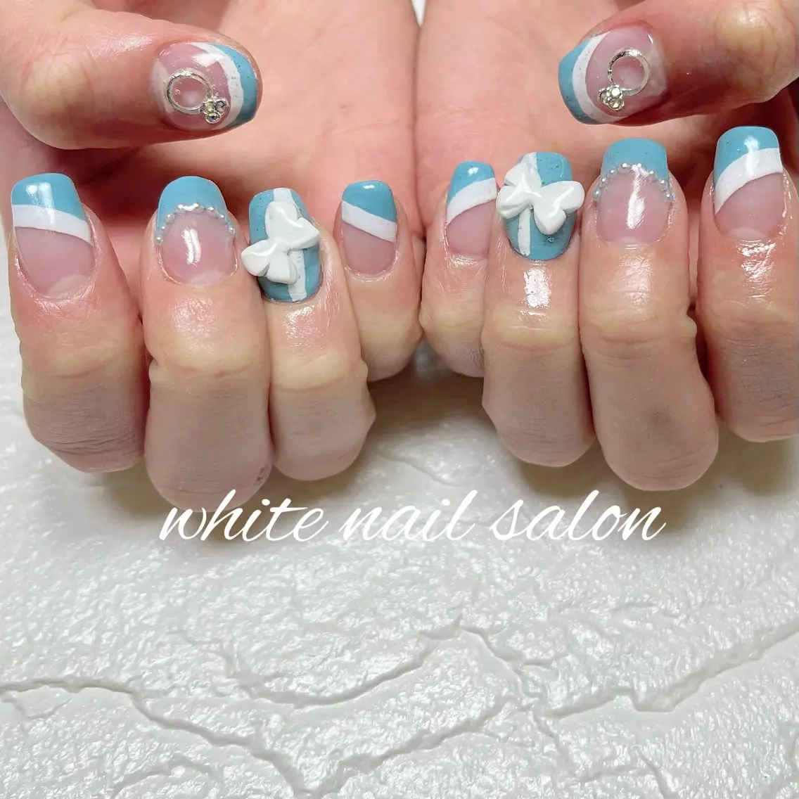 ネイル ハンドネイル white nail salonのネイルデザイン