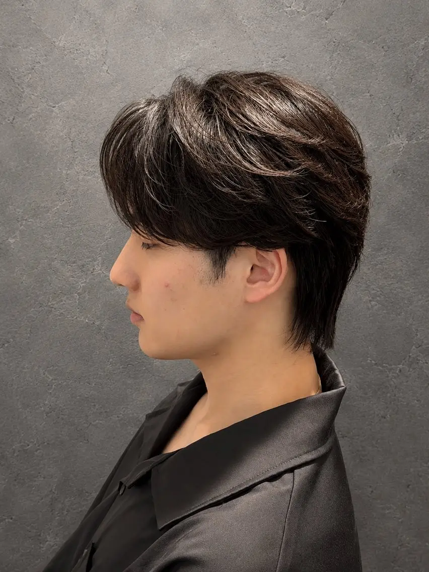 メンズ カット 縮毛矯正 原田 郁哉のヘアスタイル