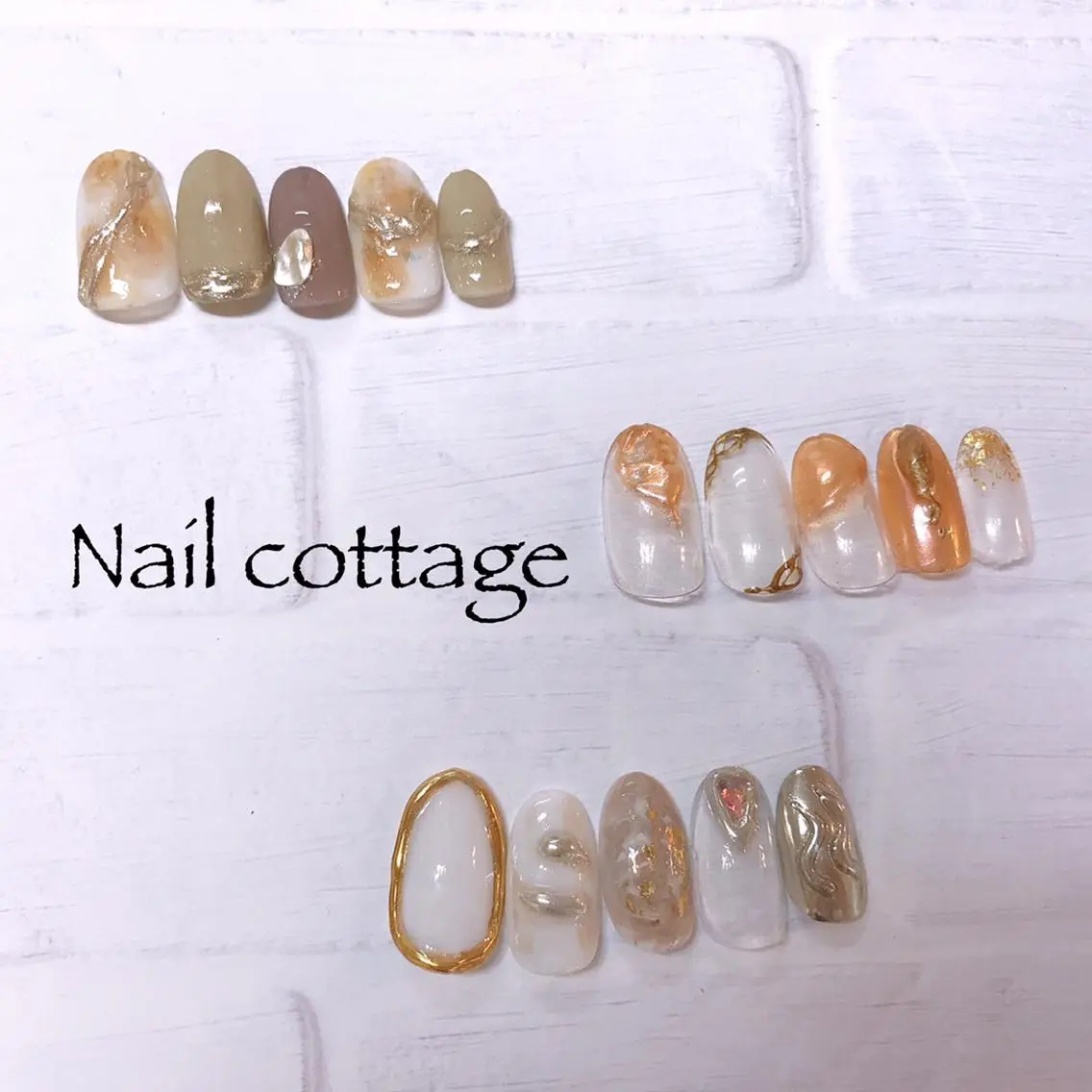 ネイル ニュアンスネイル ネイルチップ Nail cottageのネイルデザイン
