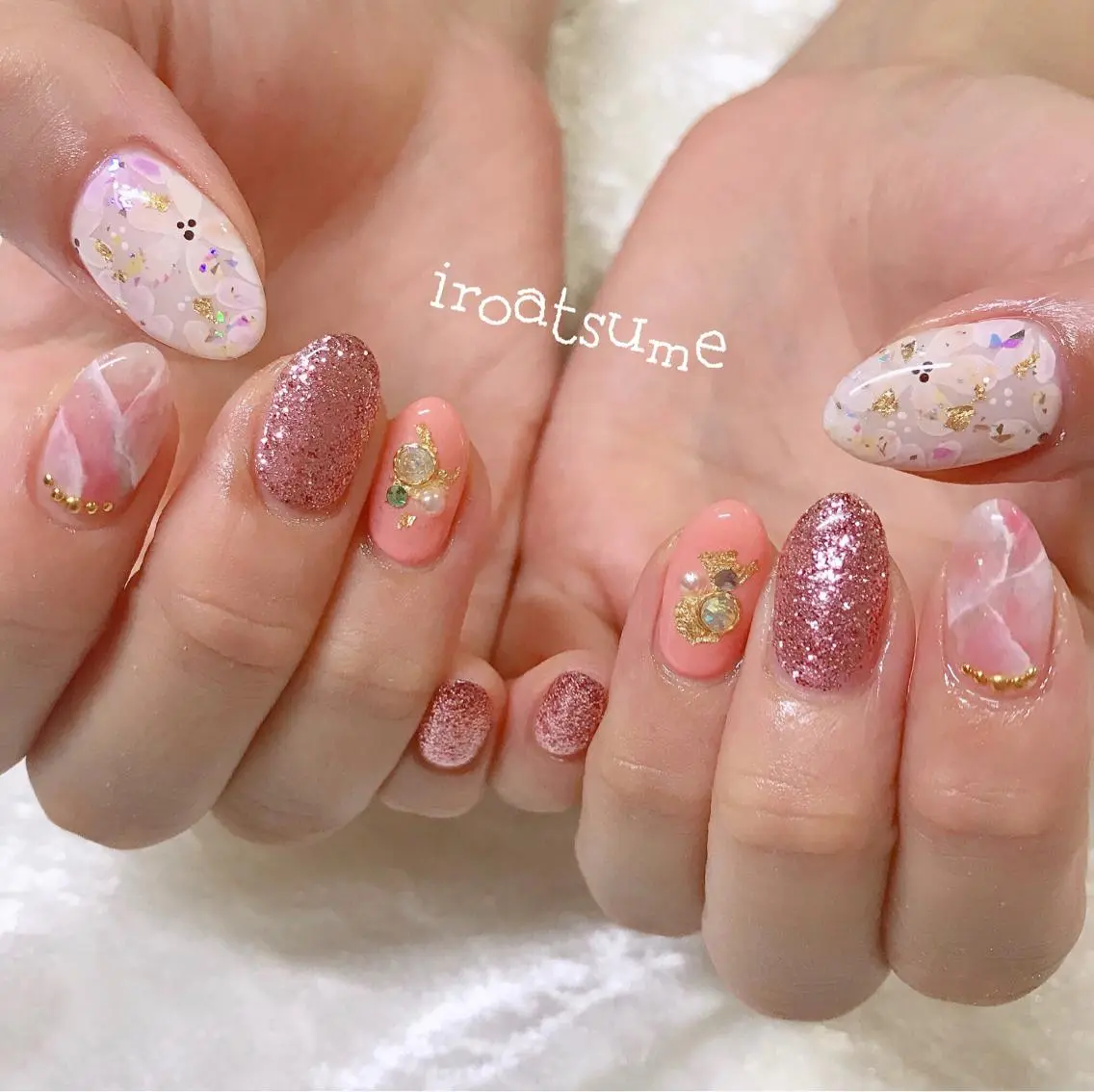 ネイル nail salon iroatsumeのネイルデザイン