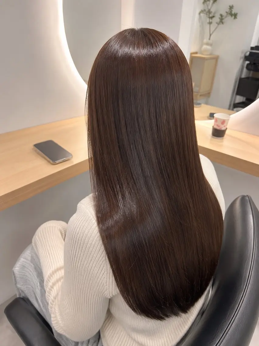 ロング ヘアカラー kyamyi キャミーのヘアスタイル