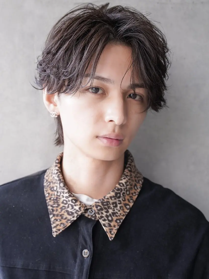 ショート パーマ カット パーマ 高橋 尚也のヘアスタイル