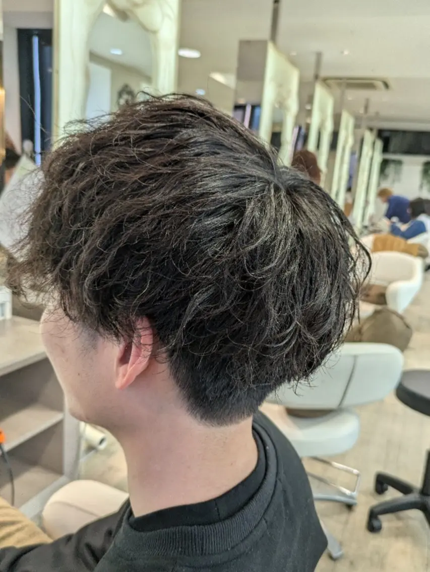 パーマ カット パーマ トリートメント 小川 健治✨のヘアスタイル