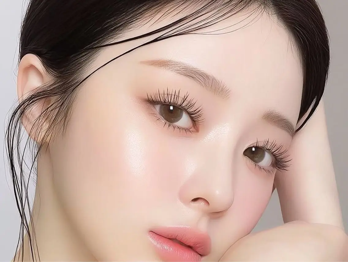 マツエク・マツパ 束感まつ毛 韓国風マツエク パリジェンヌラッシュリフト まつげパーマ 一重×まつ毛パーマ 束感まつげパーマ🩷 MOMOKAのマツエク・マツパデザイン