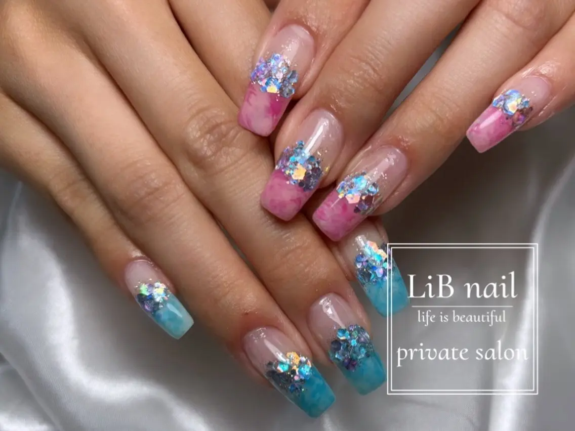 ネイル ハンドネイル LiB nailのネイルデザイン