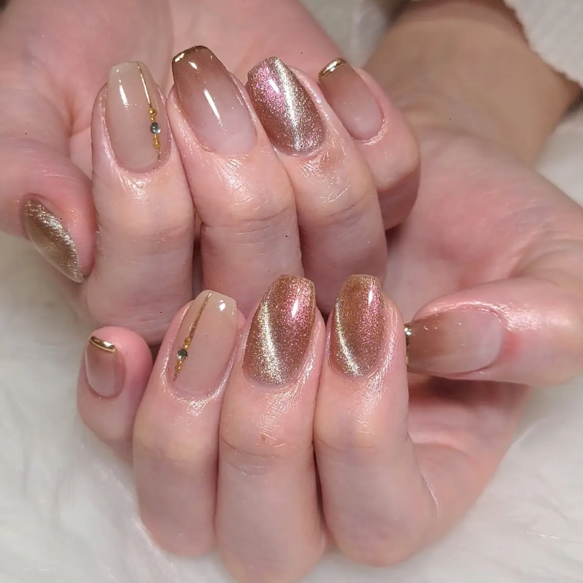 ネイル ハンドネイル 🩷Coco’l ちゅるんnail🩷のネイルデザイン