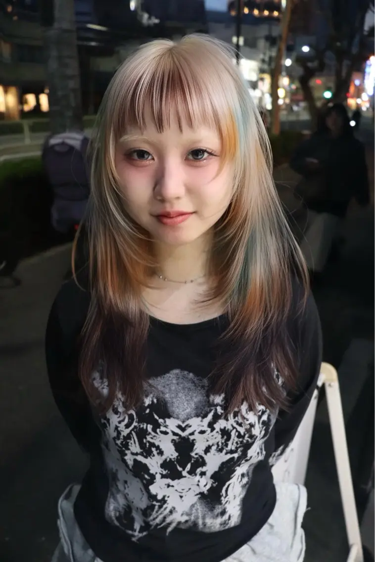 カラー カット ヘアカラー トリートメント ヘアセット 🧡色落ちまで2度 楽しめる🧡ヨシキのヘアスタイル