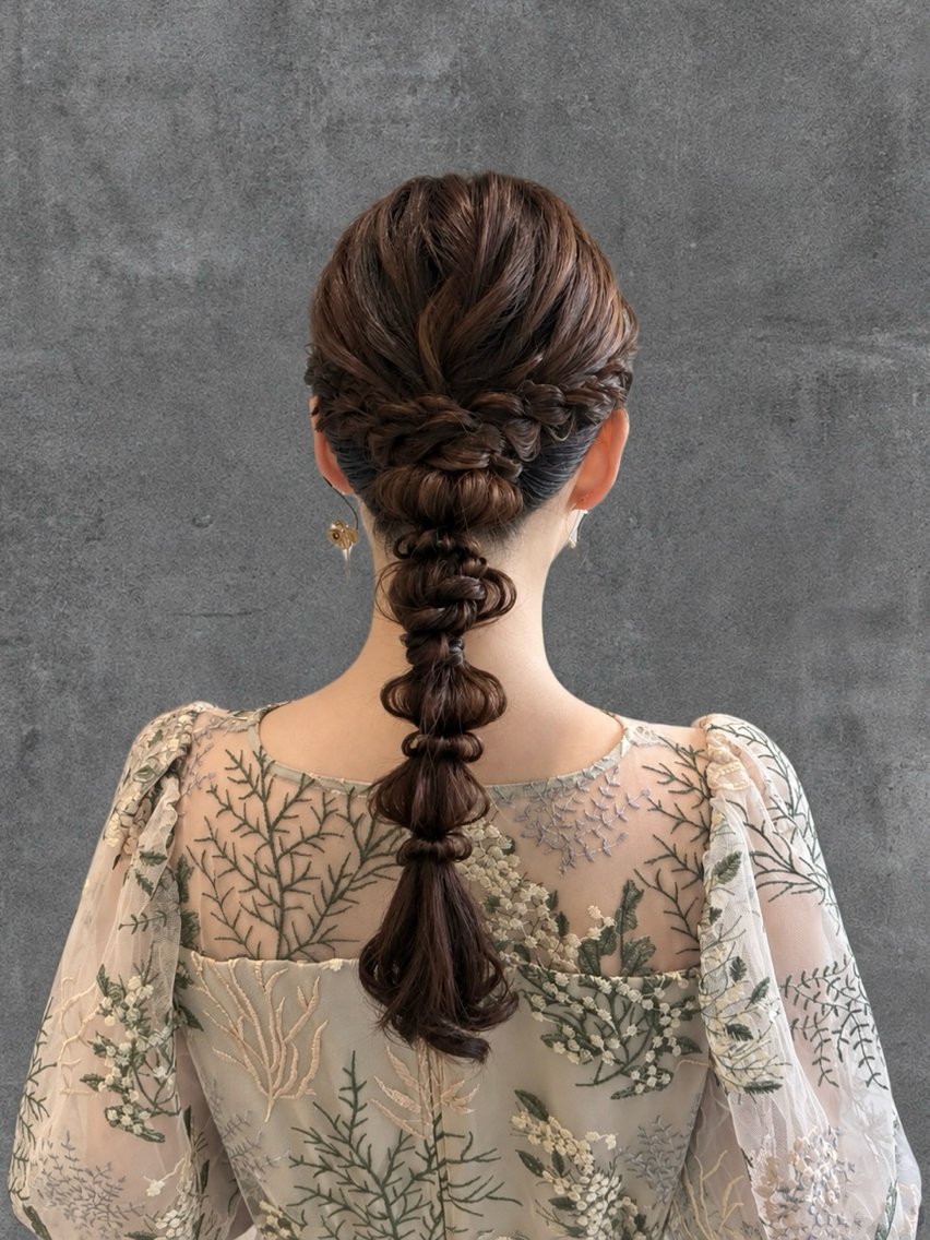 ヘアアレンジ ヘアセット rio ୨୧のヘアスタイル