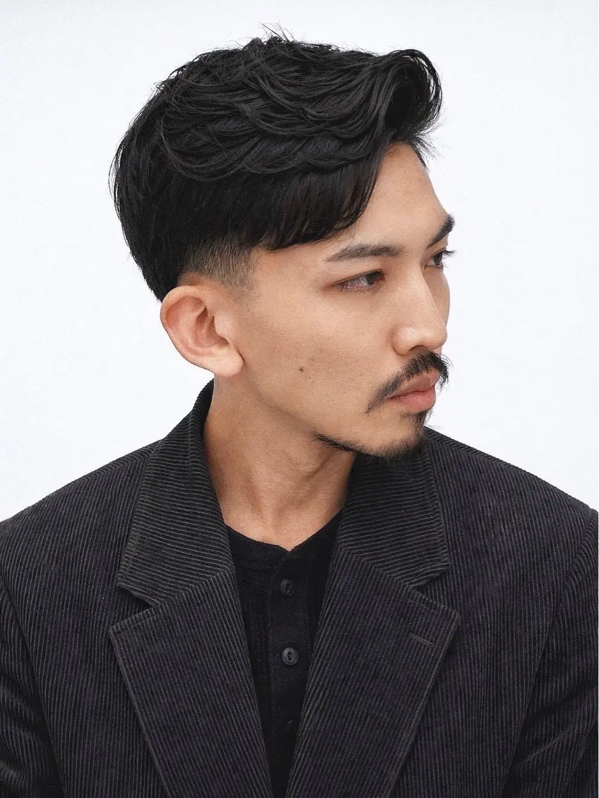 ショート パーマ メンズ 【メンズ特化理容師】 阿部結奈のヘアスタイル