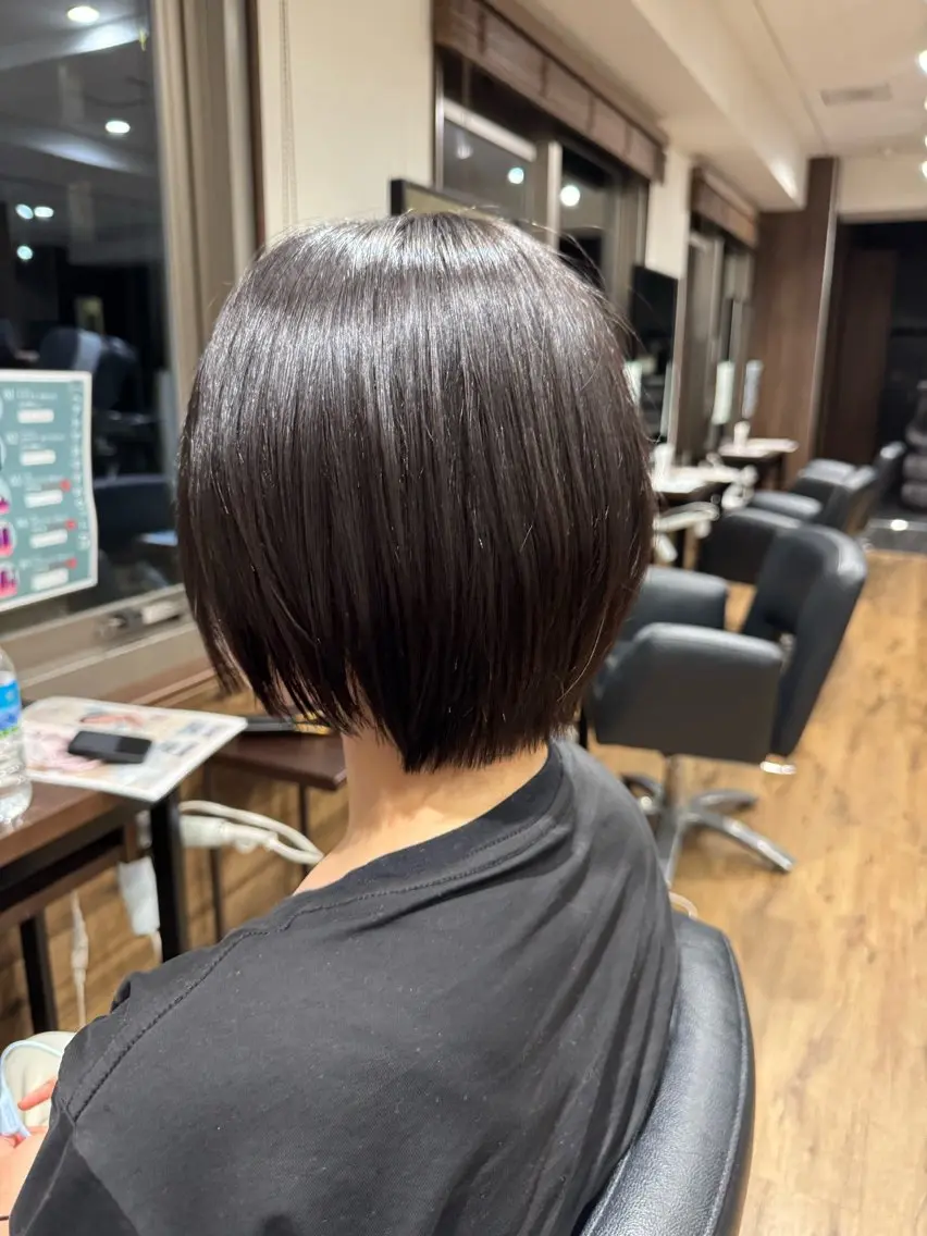 ショート パーマ カット 縮毛矯正 💎髪質改善💎 Ruiのヘアスタイル