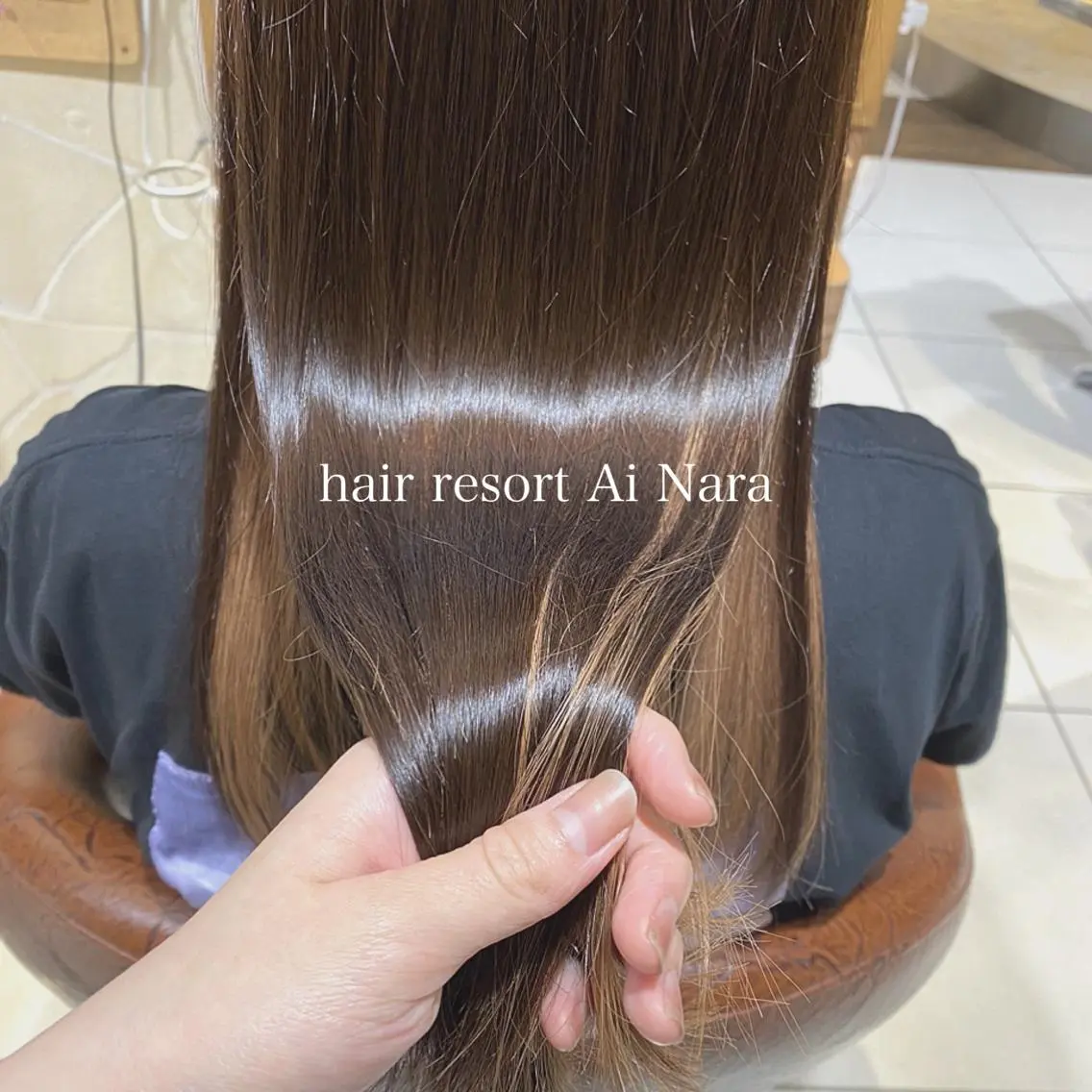 ロング 髪質改善 トリートメント ♡ヘアアレンジ♡ naraのヘアスタイル