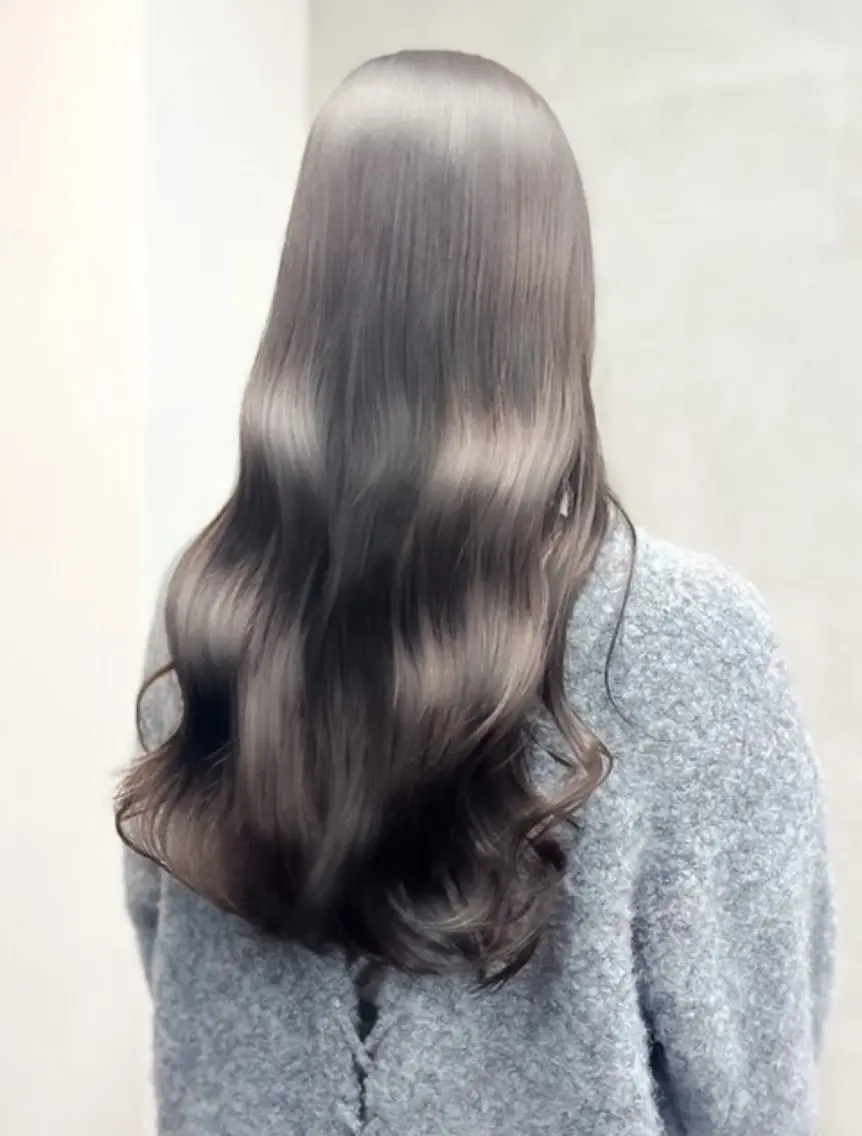 ロング カット ヘアカラー トリートメント 【元住吉の艶髪の神様 】モリモト💓のヘアスタイル
