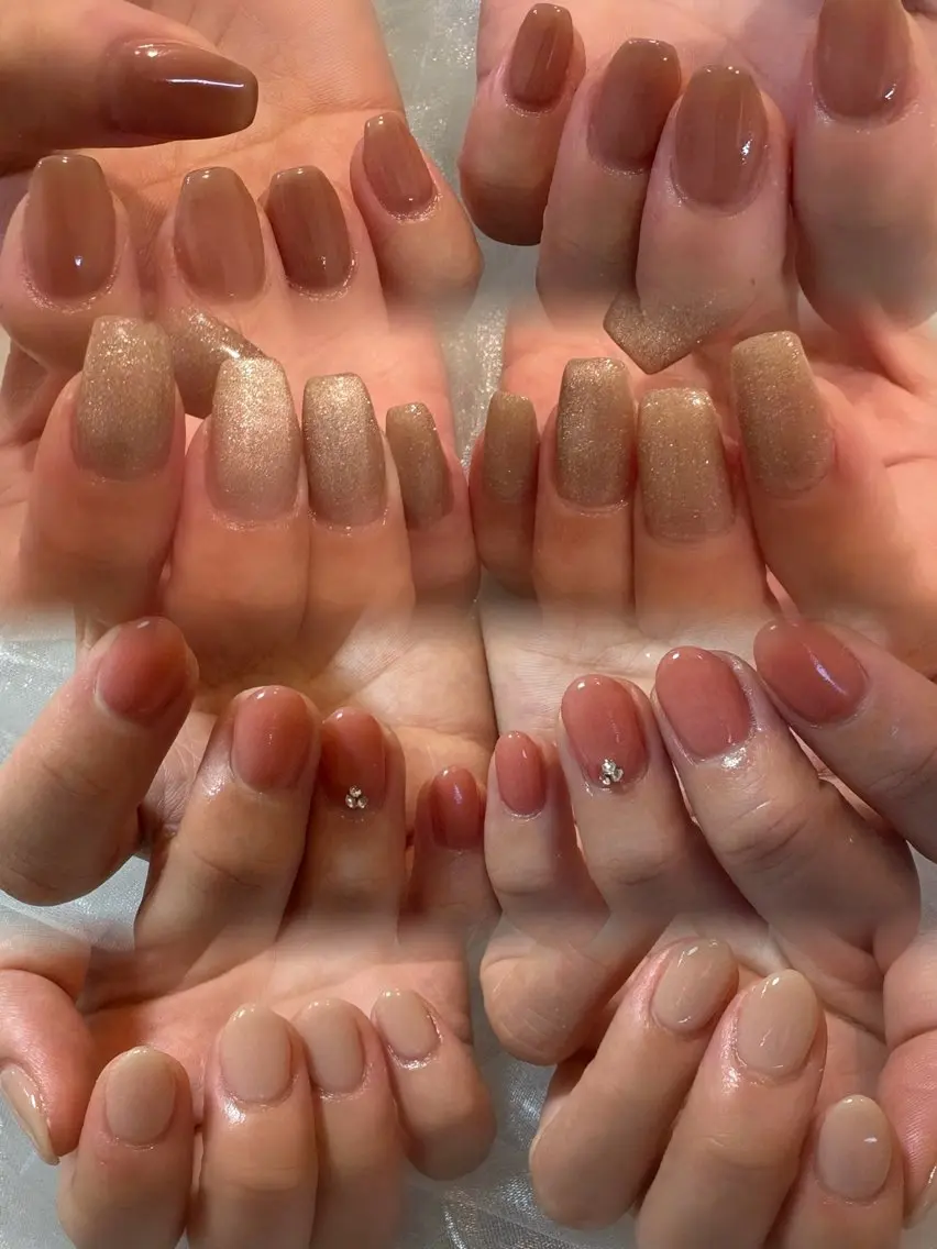 ネイル アートネイル フラッシュネイル フットネイル ジェルネイル マグネットネイル Eri /Lino nailのネイルデザイン