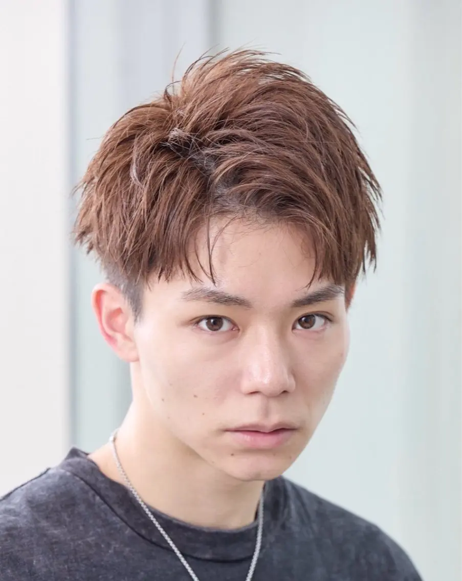 ショート メンズ ショートヘア カット ヘアカラー watanabe kazukiのヘアスタイル