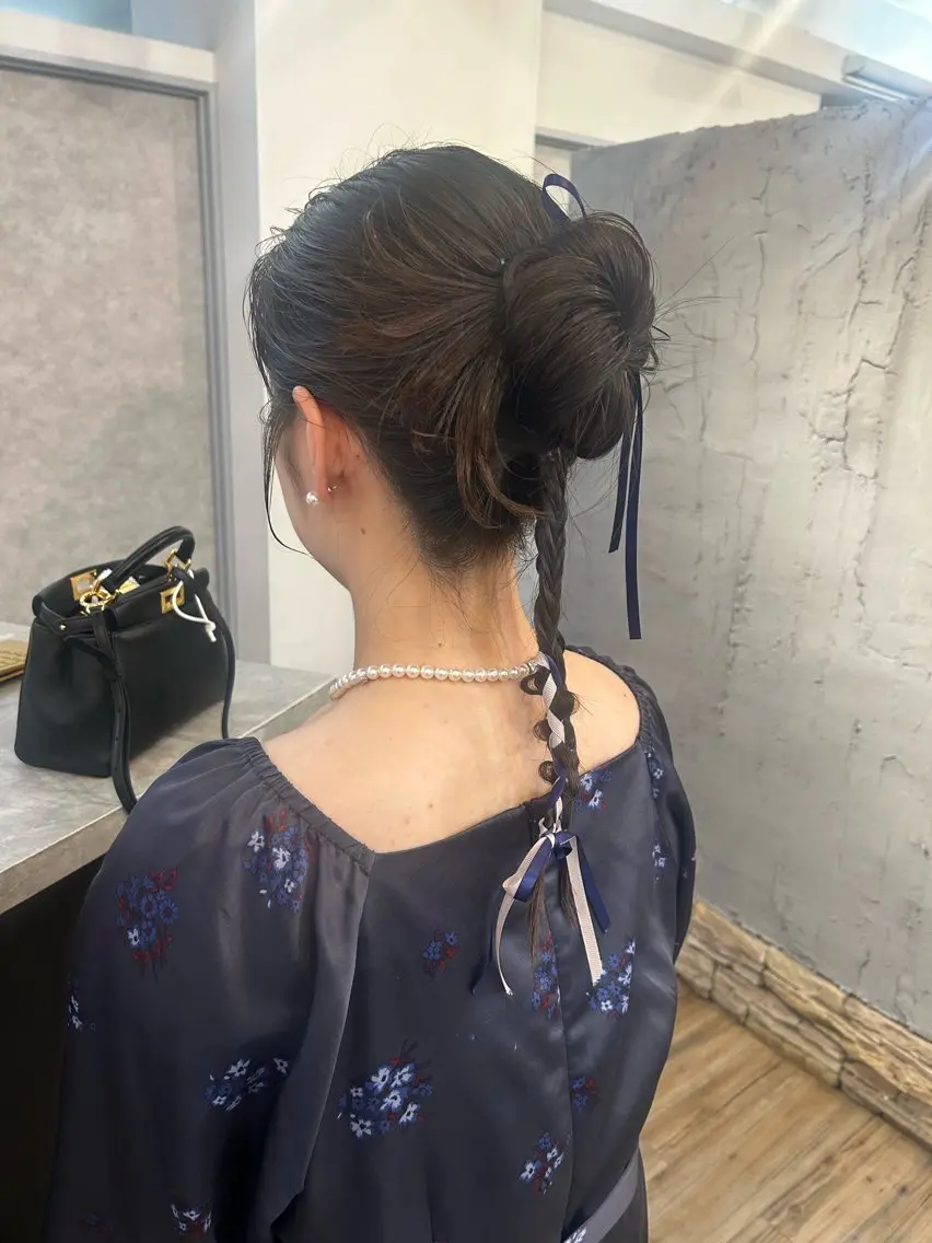 ヘアアレンジ ブリーチ／ヘアセット 🪞🌙minamiのヘアスタイル