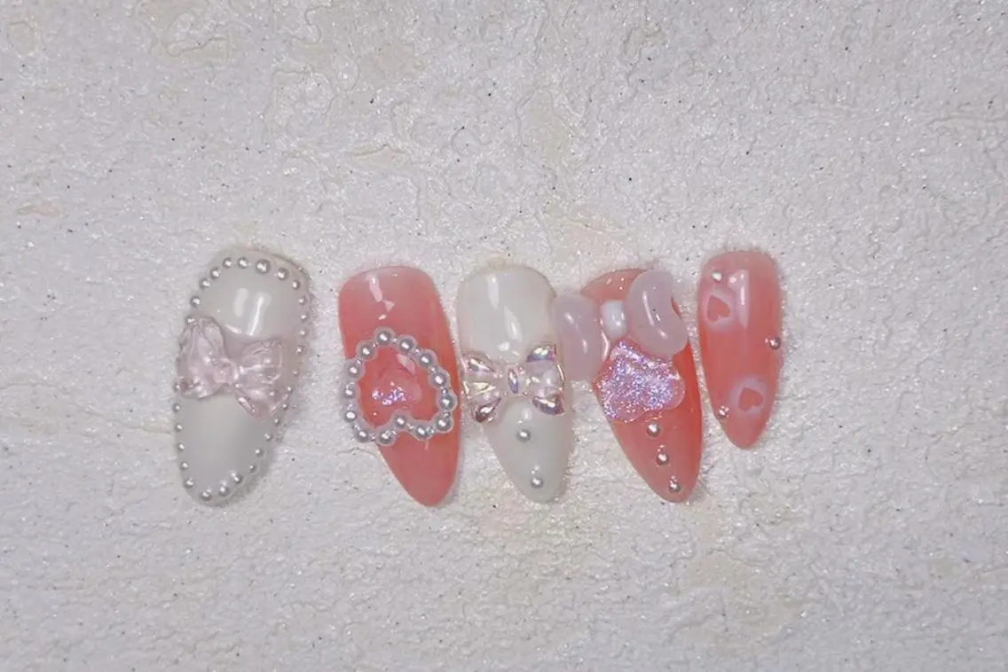 ネイル ロングネイル スカルプネイル ネイルチップ ワンホンネイル MSSugar Nailのネイルデザイン