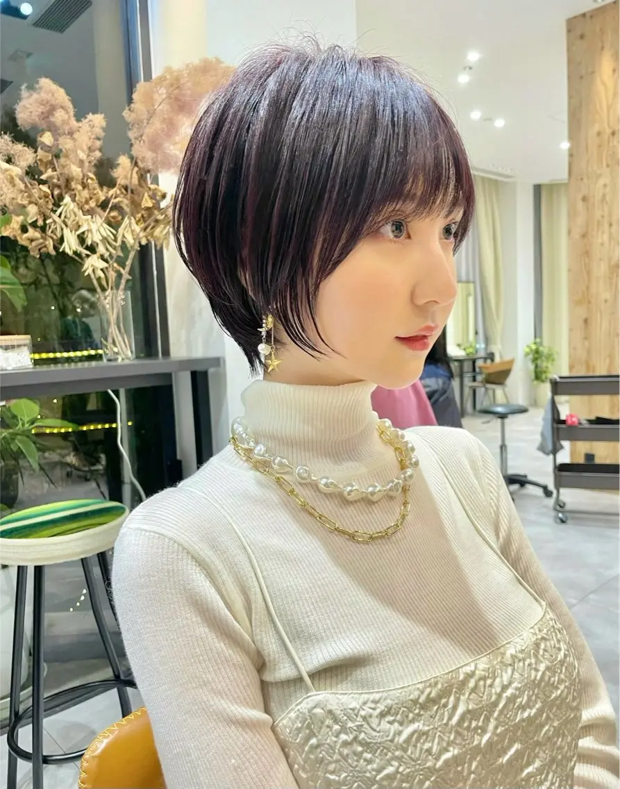 【無料モデル🆓】ロング・ミディアムからショートへ大変身✂️バッサリカットの方はこちらからご予約下さい📩✨の写真