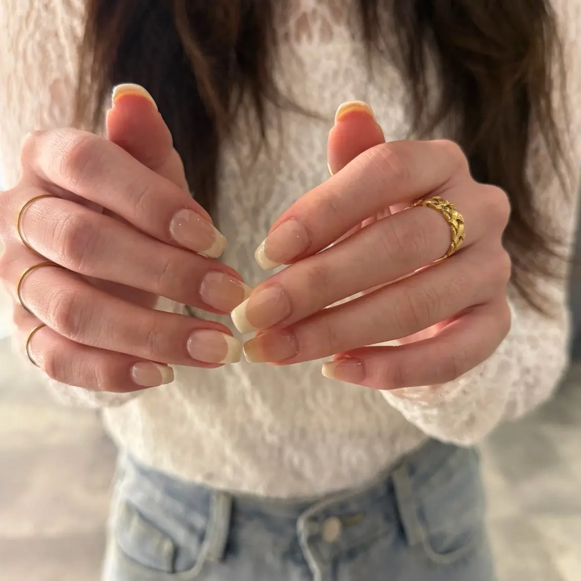 ネイル フレンチネイル natsumi .のネイルデザイン