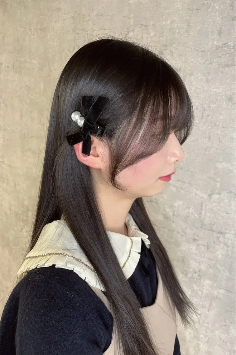 ロング カット トリートメント トレンド韓国レイヤー 🇰🇷のんのヘアスタイル