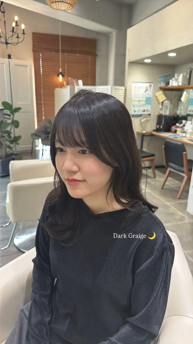 ロング カラー トリートメント ヘアカラー トリートメント Glimpseあやね 🎀大濠/髪質改善のヘアスタイル