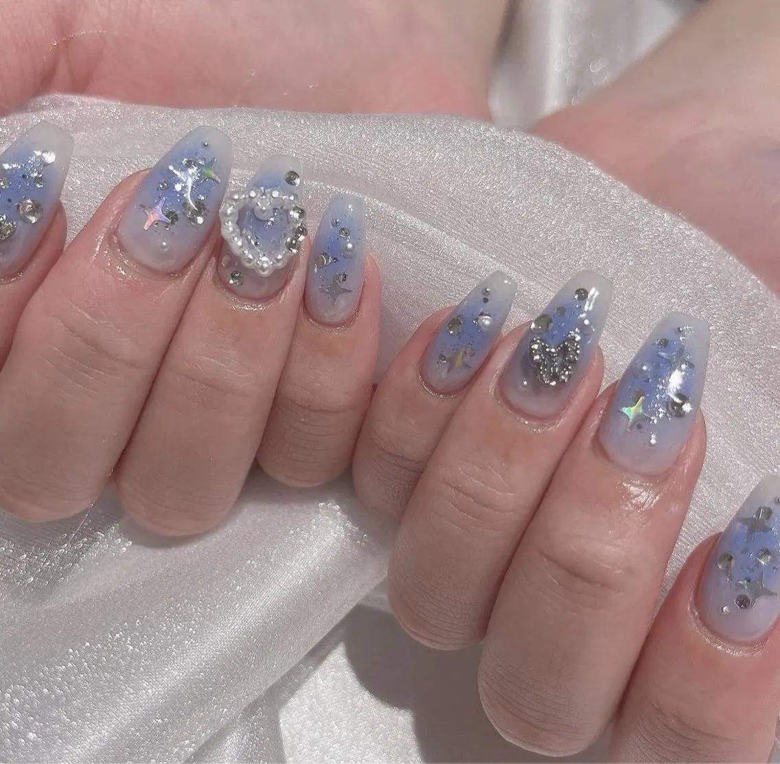 ネイル 長さ出し ハロウィン マグネットネイル ミラーネイル ネイルチップ Lee Nails チップ長さだし専門店のネイルデザイン