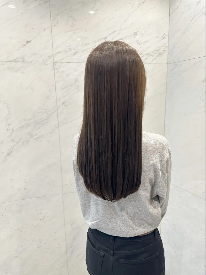 ロング カラー ヘアカラー トリートメント 古田 昂也のヘアスタイル