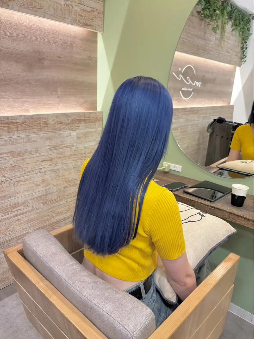 ロング カラー ヘアカラー トリートメント 池袋/艶カラー✖️ ☘️DEMURAのヘアスタイル