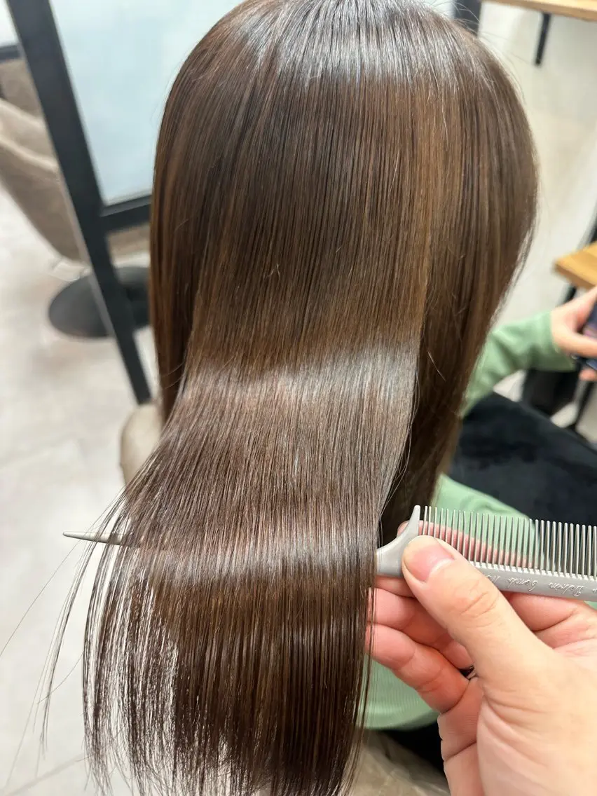 ロング 加瀬 敬大のヘアスタイル