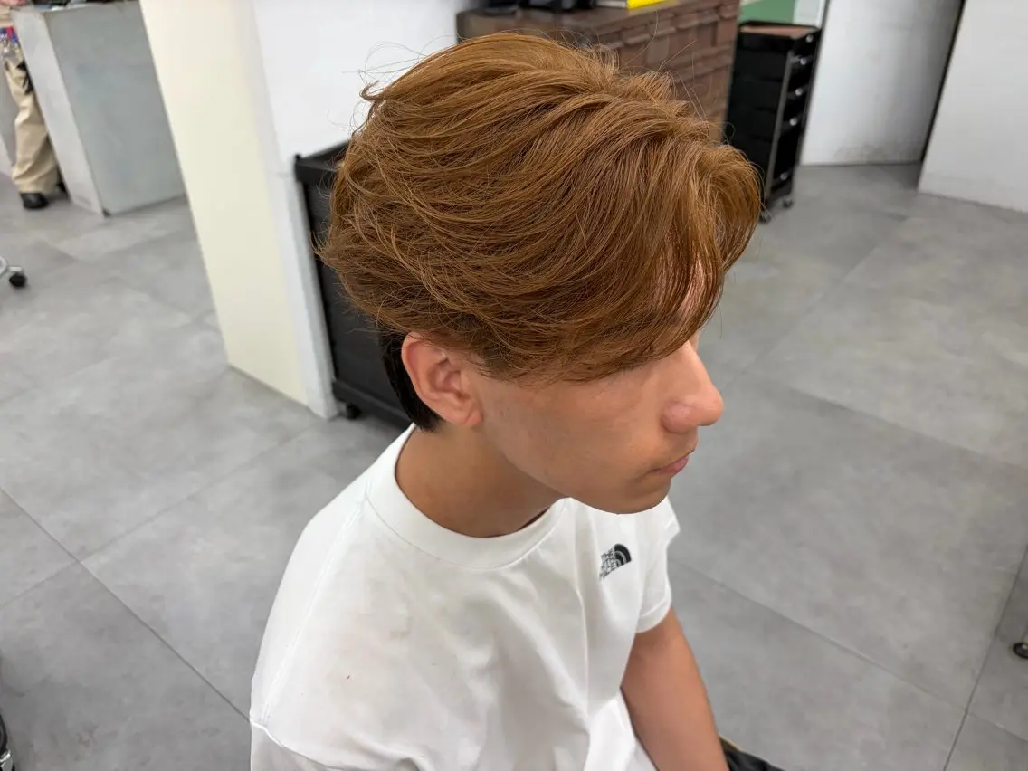 ショート メンズ カット メンズパーマ外屋敷 航のヘアスタイル