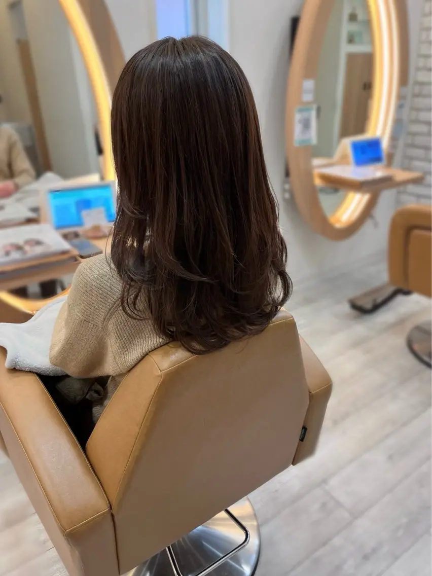 パーマ adorable 高橋 ひなののヘアスタイル