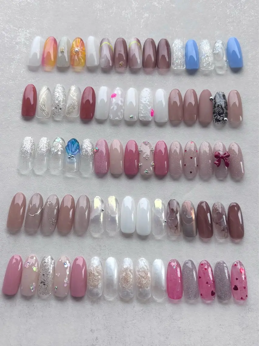 【ジェルオフ無料】7.8月ハンド💅🏻定額デザインAの写真