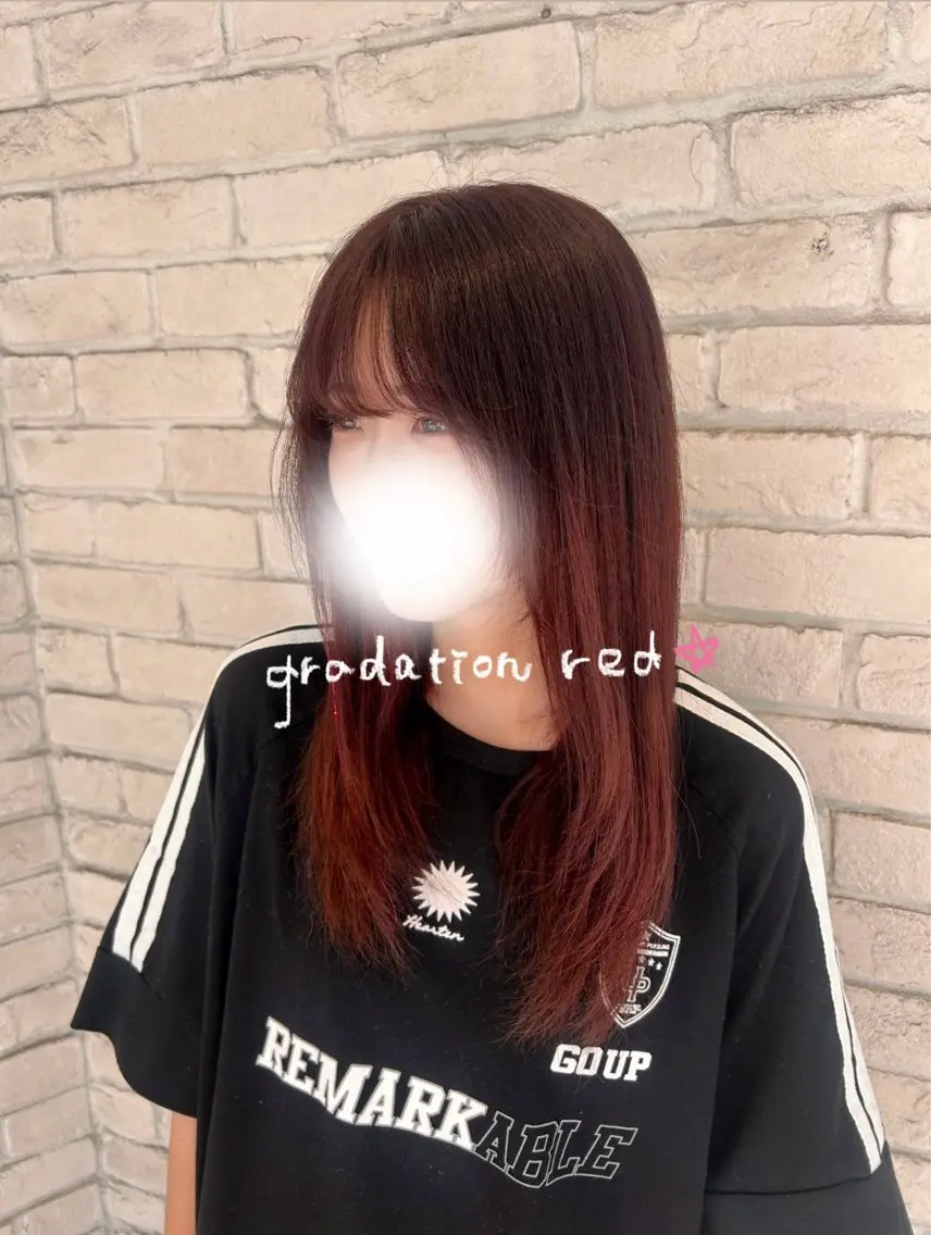 ロング カラー ヘアカラー 暖色カラー🪷 オタク美容師🎶のヘアスタイル