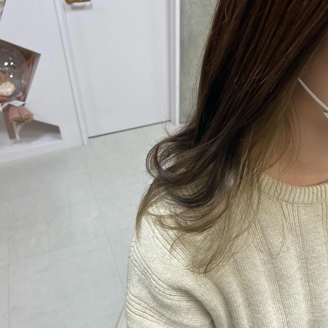 ロング カラー ヘアカラー 坂本 沙也加のヘアスタイル