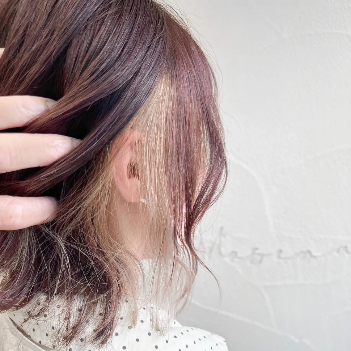 ミディアム 王子田 隼のヘアスタイル