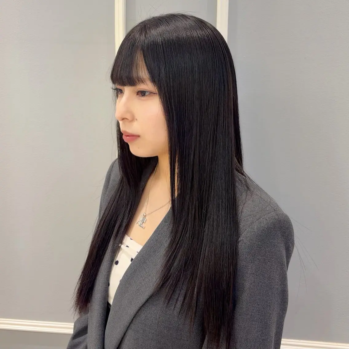 ロング 縮毛矯正 🌱‬‪kou紅🌱 モデル募集中🦋のヘアスタイル