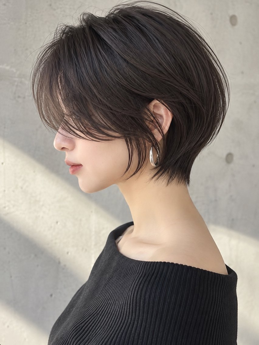 ショート 【無料】くびれ ショート/COAのヘアスタイル