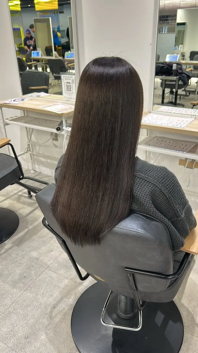 ロング カラー ヘアカラー himari💜 暖色/レイヤーカットのヘアスタイル