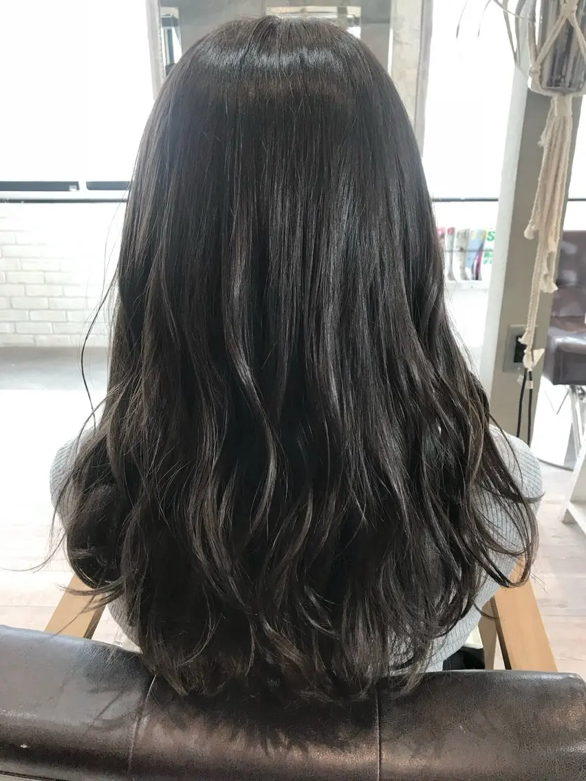 ロング カラー 塚本 昂のヘアスタイル