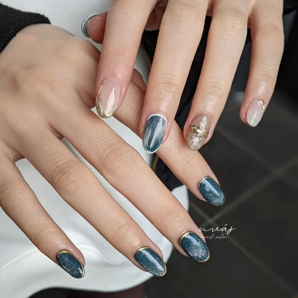 ネイル ハンドネイル nuás nail & eyeのネイルデザイン