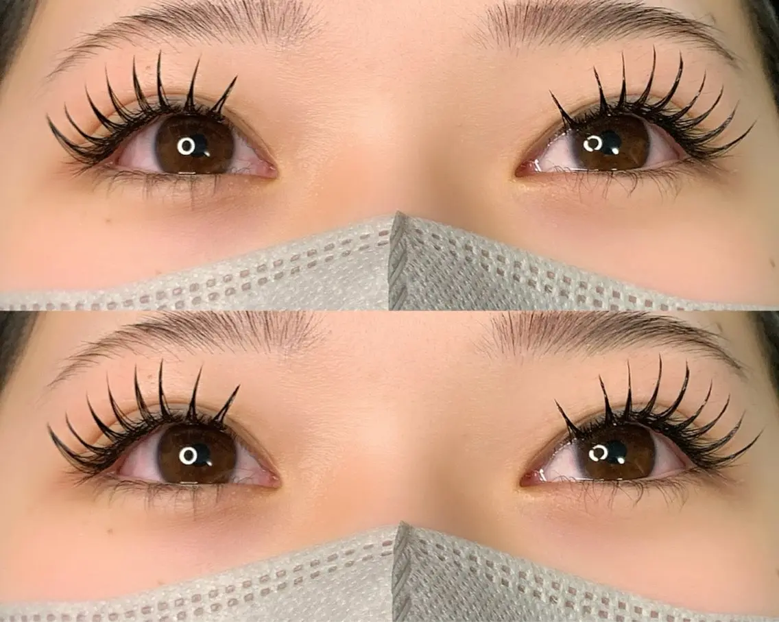 マツエク・マツパ フラットラッシュ Eyelash Salon IROのマツエク・マツパデザイン