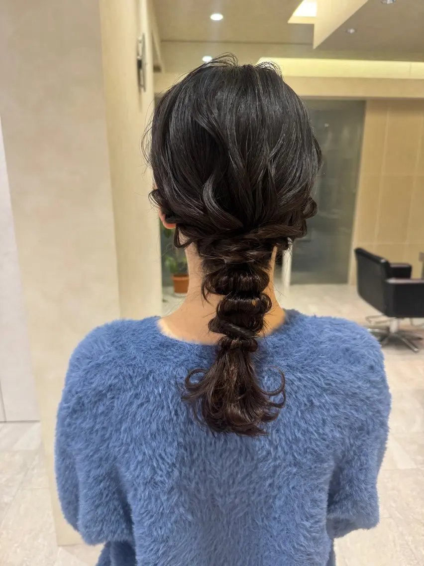 ヘアアレンジ 結婚式・ブライダル ヘアセット sakura❀/板橋 モデル募集中🪄︎︎のヘアスタイル