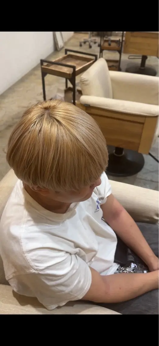 カラー 小田部 寛太のヘアスタイル