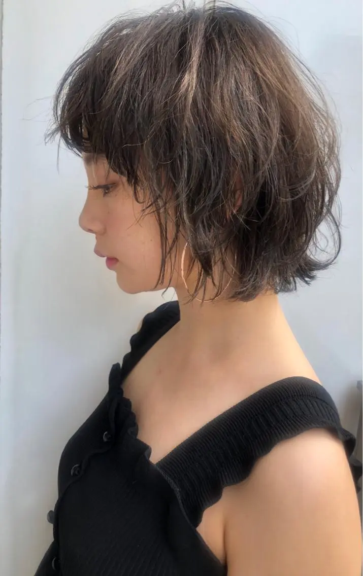 ヘアカラーの写真