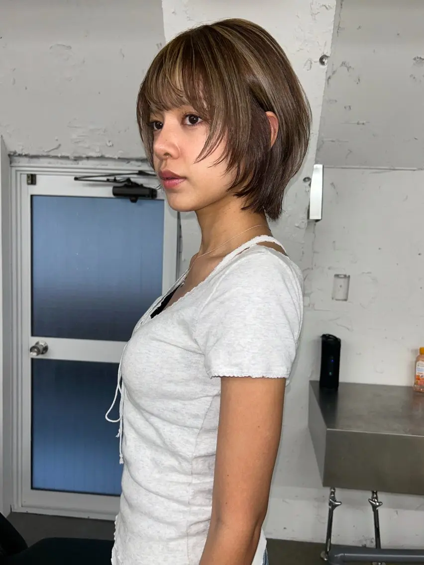 ショートカットモデル（レディース）の写真