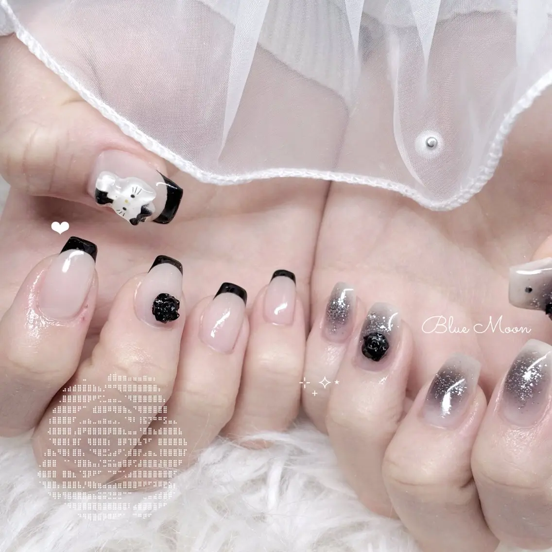 ネイル ハンドネイル フットネイル ハンドケア nail salon Blue Moonのネイルデザイン