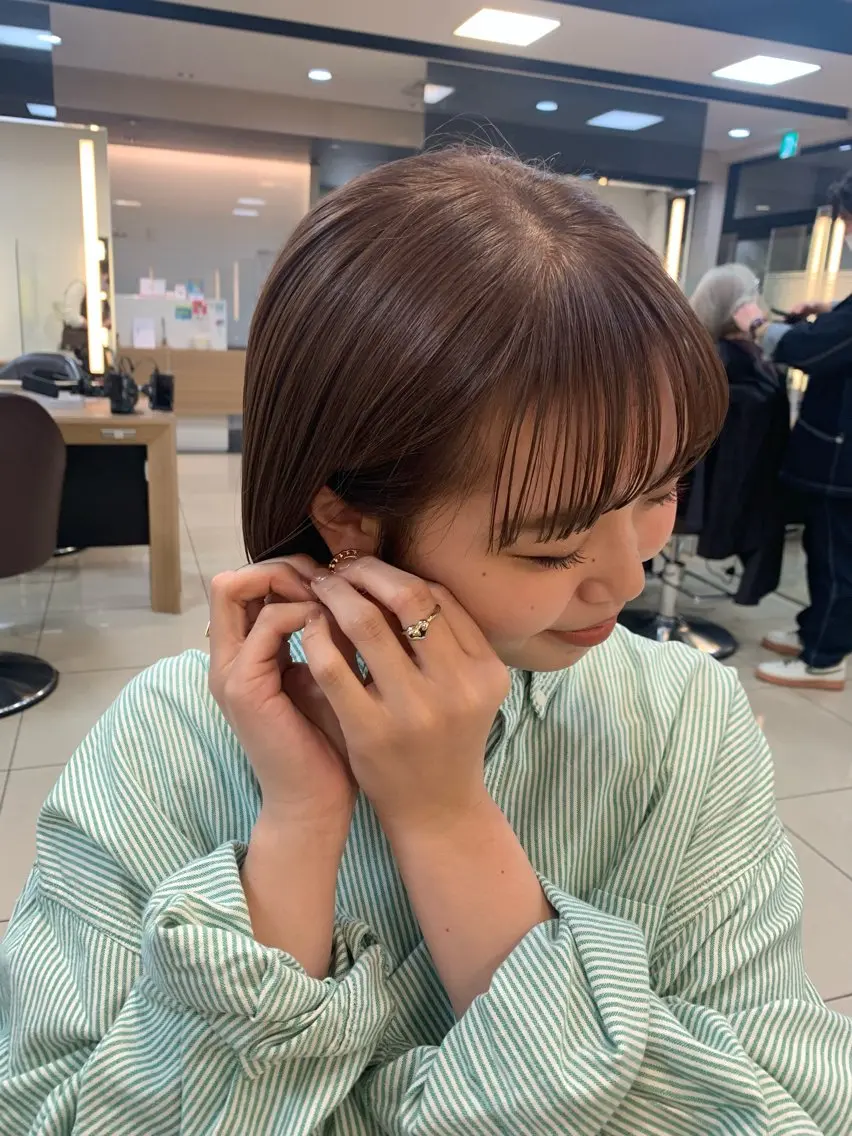 ショート カラー Liru:smart salon/茅ヶ崎のヘアスタイル