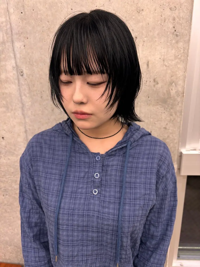 ミディアム yuuna/ ハッシュカット🎀のヘアスタイル